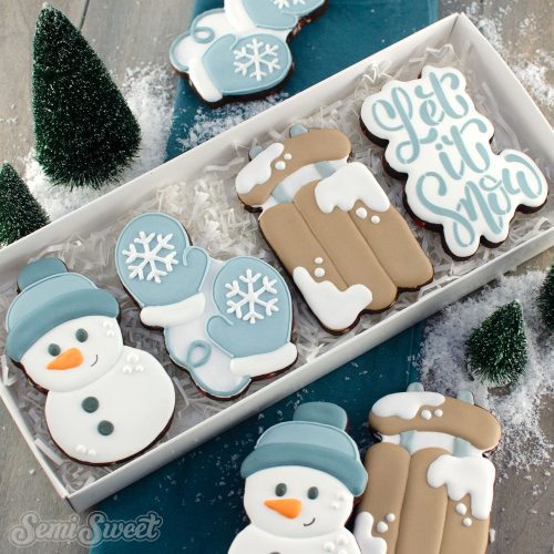 let it snow cookie box