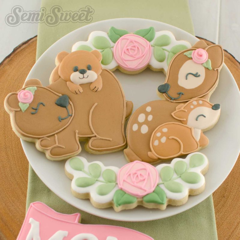 mama bear cookies deer