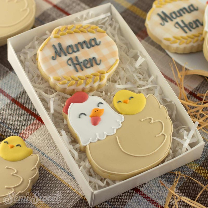 mama hen cookie square