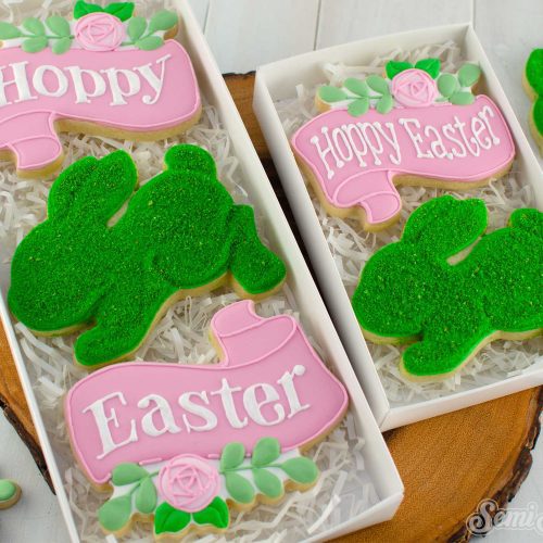 moss bunny cookies box