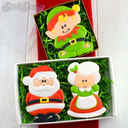 mrs claus cookies box