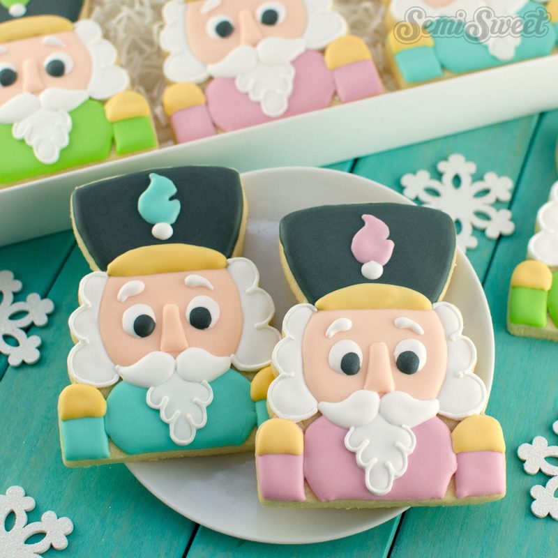 nutcracker cookies square