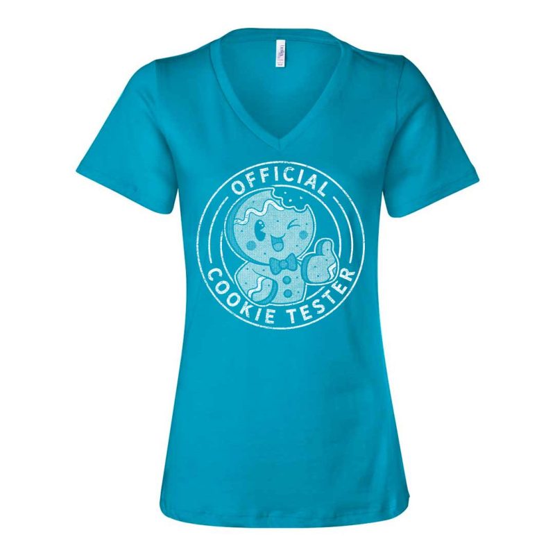 official cookie tester vneck turquoise db3b7f5b 55d5 4e76 94b1 afe309cdf9b8