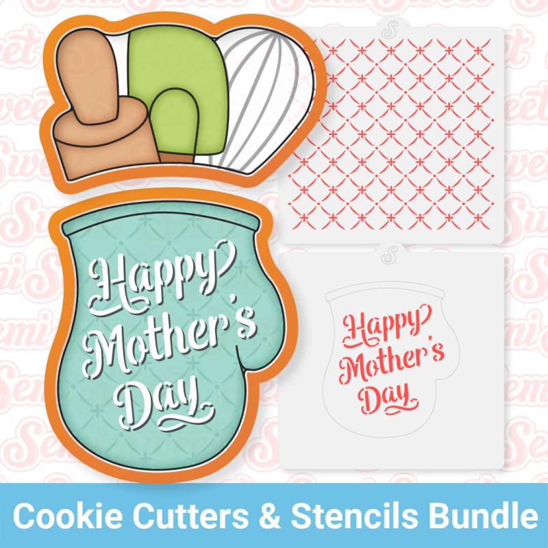 oven mitt set 4pc bundle