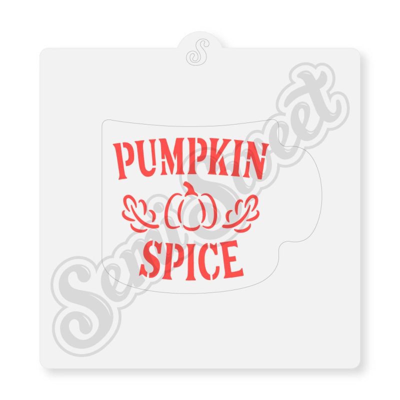 pumpkin spice mug pumpkin stencil