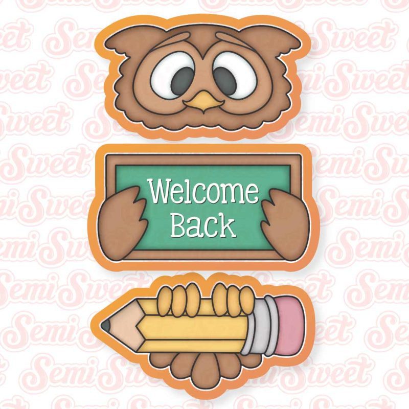 school owl cookie set ca508421 a794 4144 9d95 e5c3fcab329e