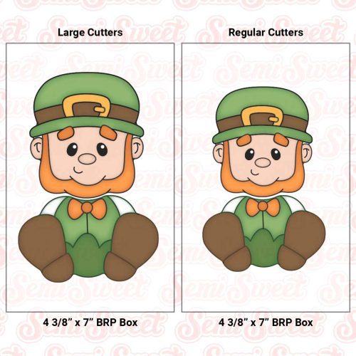 sitting leprechaun 2pc box