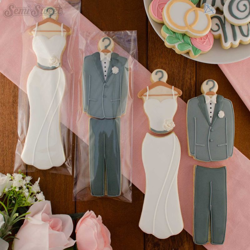 skinny wedding Couple cookie set d7f2be44 ac26 4aa0 87cb 28540b39e816