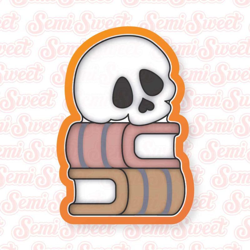 skull books cutters