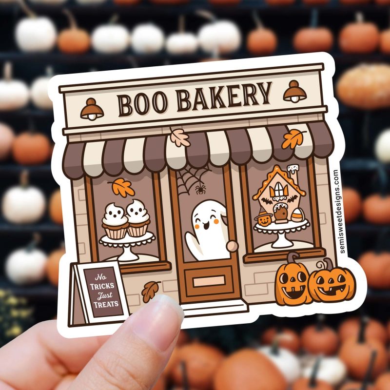 spookie bakery sticker