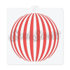 Striped Sphere Stencil - Regular | Semi Sweet Designs