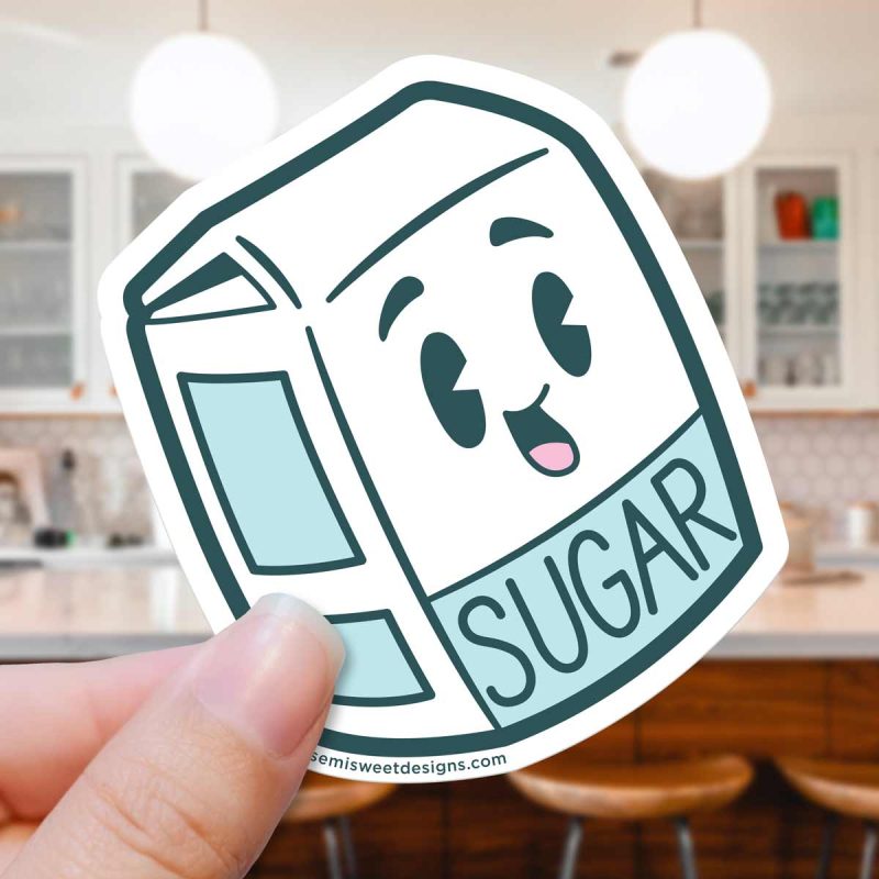 sugar sticker kitchen