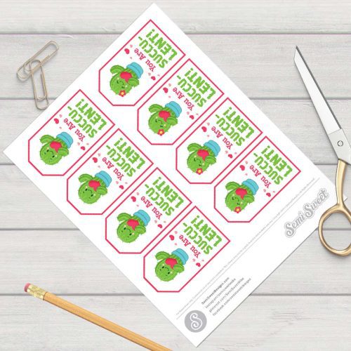 tags sheet succulent