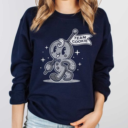 team cookie ginger Sweatshirt Navy