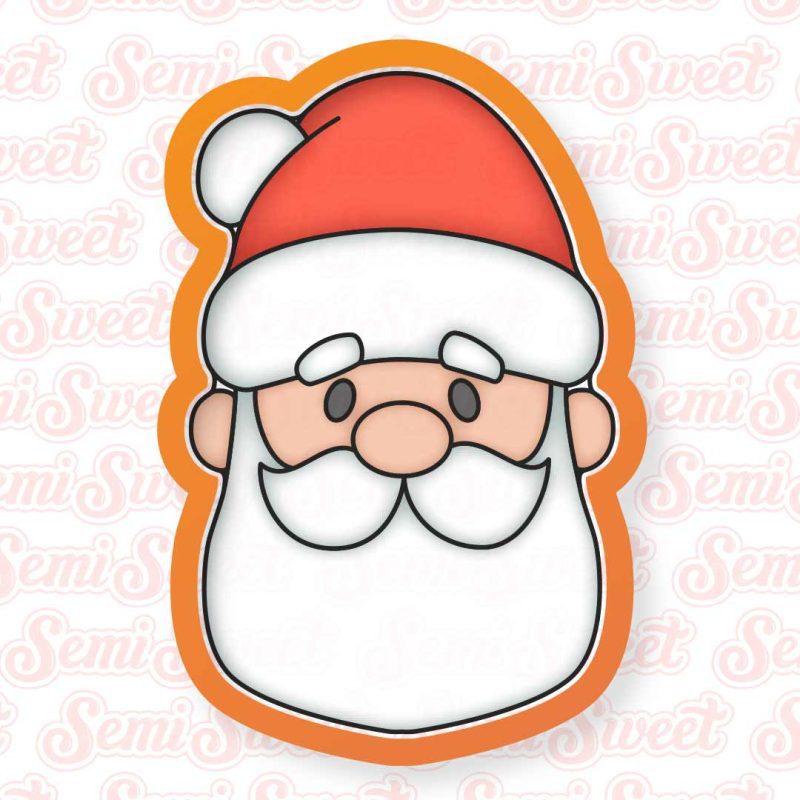 thin santa face