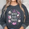 work your magic dark heather sweatshirt